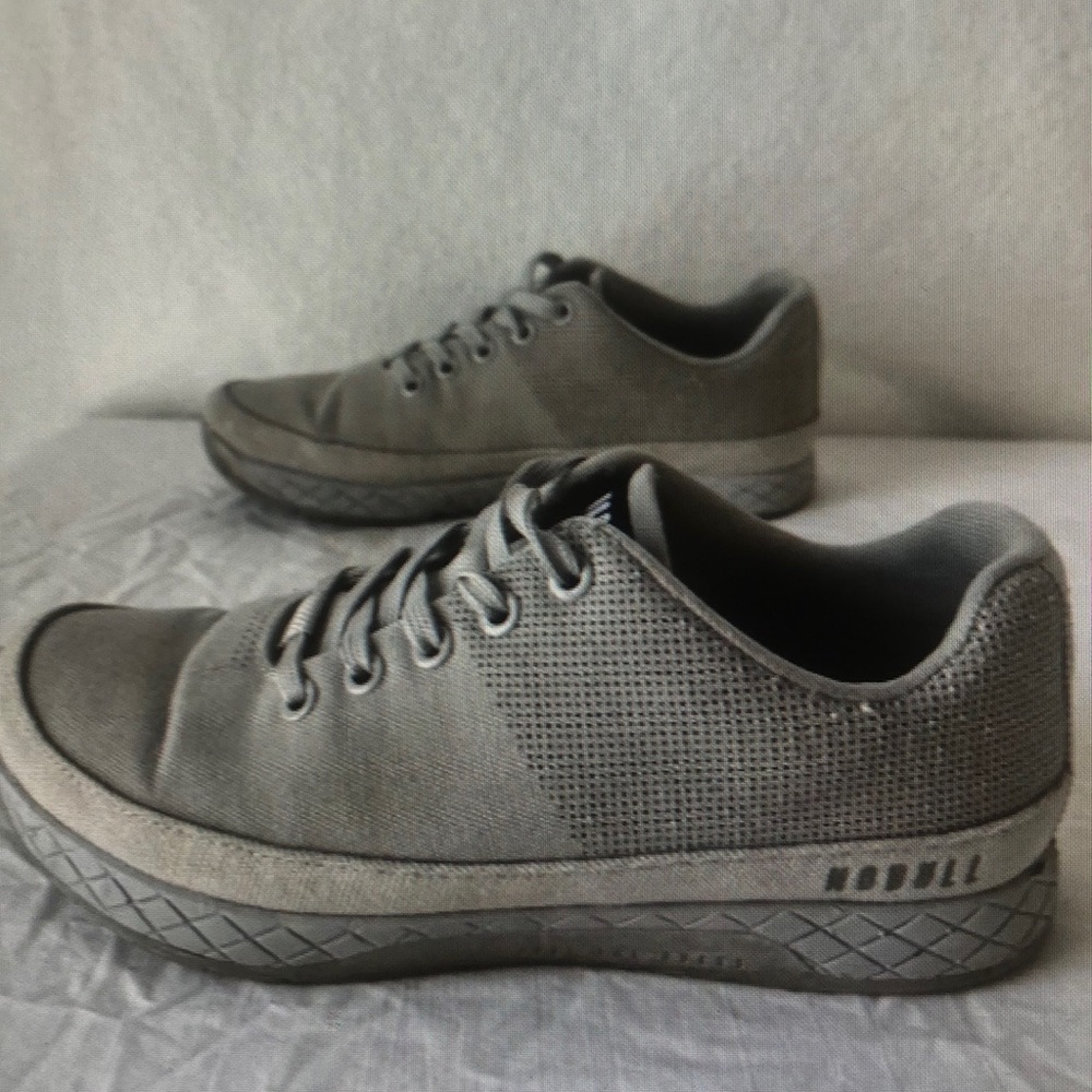 No bull project glacier canvas trainer men’s cream grey sneakers